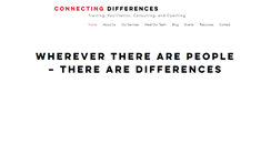 Desktop Screenshot of connectingdifferences.com